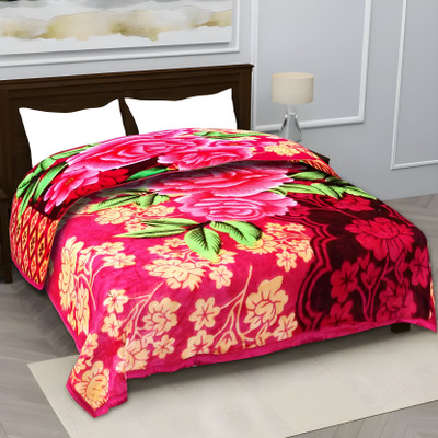 KIRTIKA ENTERPRISES Printed Single AC Blanket for  Heavy Winter(Microfiber, Multicolor1)