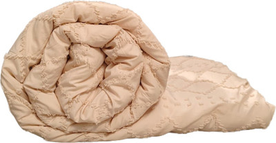 OOA Geometric Queen Comforter for  AC Room(Poly Cotton, Yellowish Tinge)