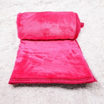 V.R.ENTERPRISES Floral Single Mink Blanket for  Heavy Winter(Fur, Multicolor)