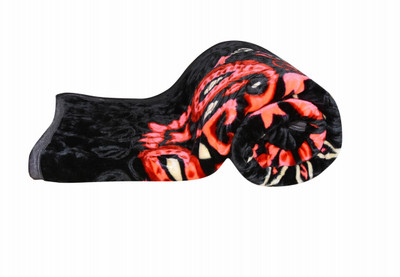 ACZO FEEL Floral Double Mink Blanket for  Heavy Winter(Microfiber, Multicolor)