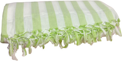 Aakriti Handloom Solid Single AC Blanket for  AC Room(Silk, Green)