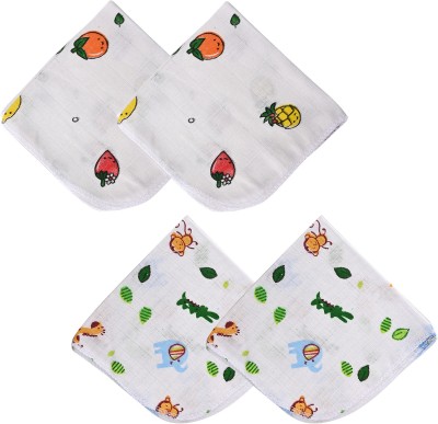 KUBER INDUSTRIES Cartoon Crib Swaddling Baby Blanket for  Mild Winter(Cotton, White)