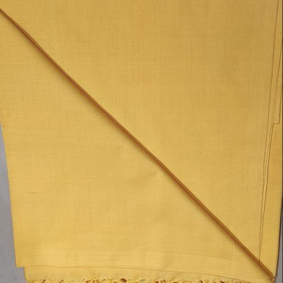 Umang bazaar Self Design Double Quilt for  AC Room(Cotton, Yellow)