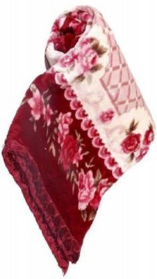 SIMAM Abstract Double Mink Blanket for  Heavy Winter(Microfiber, Printed 1031)