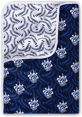Divine Casa Printed Queen Dohar for  Heavy Winter(Microfiber, Twilight Blue)