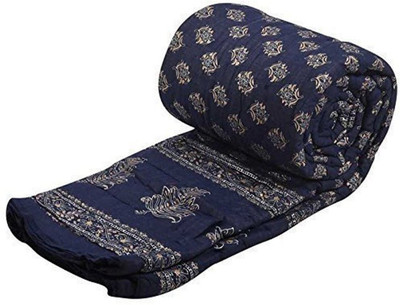 shree karni export Floral Double Mink Blanket for  AC Room(Microfiber, Multicolor)