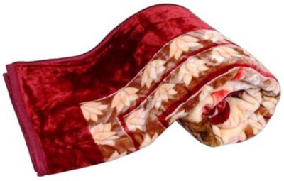 SIMAM Printed Double Mink Blanket for  Mild Winter(Microfiber, Multicolor)