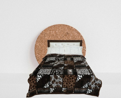 SIMAM Abstract Double Mink Blanket for  Heavy Winter(Microfiber, Printed 87)