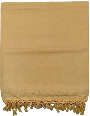 Bunkaartextiles Solid Single Comforter for  AC Room(Cotton, Yellow)