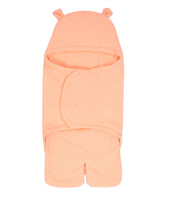 SIDLY PIDLY Solid Single AC Blanket for  AC Room(Woollen Blend, Peach)