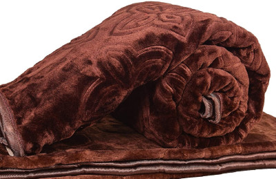 SIMAM Abstract Single Mink Blanket for  Heavy Winter(Microfiber, SB PRINTED -420)