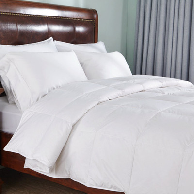 KUBER INDUSTRIES Solid Single Comforter for  Mild Winter(Microfiber, White)