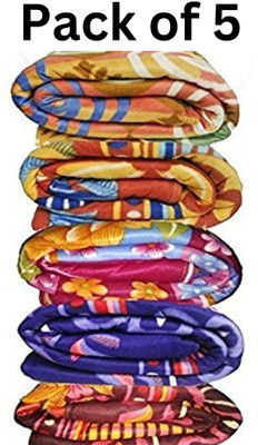 SIMAM Printed Single Fleece Blanket for  Mild Winter(Polyester, Multicolor)