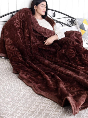 BHEBHA Abstract Single Mink Blanket for  Mild Winter(Polyester, PRI 58)