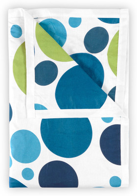 Divine Casa Printed Double Dohar for  AC Room(Cotton, Blue Grotta)