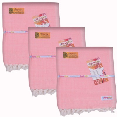 EthnicAlive Solid Single AC Blanket for  Mild Winter(Cotton, Pink)