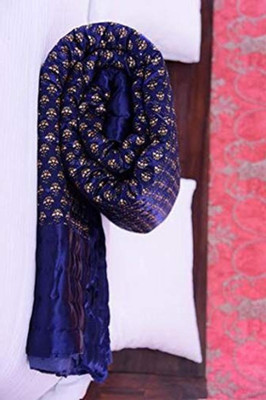 shree karni export Printed Double Mink Blanket for  AC Room(Microfiber, Multicolor)