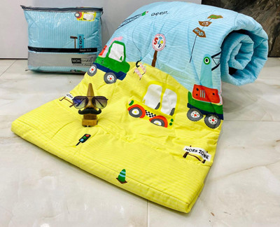 kitchDeco Cartoon Single Comforter for  AC Room(Microfiber, Transport)