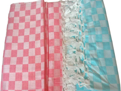 Aakriti Handloom 3D Printed Queen Comforter for  AC Room(Silk, Pink, Skyblue)