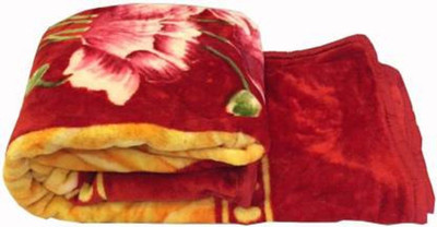 Swikon star Printed Double Mink Blanket for  Mild Winter(Microfiber, Multicolor)