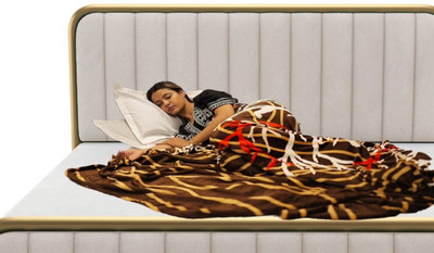 BLAN STAR 3D Printed Double AC Blanket for  AC Room(Microfiber, Multicolor242)