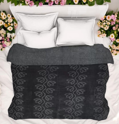 MFI Solid Single AC Blanket for  AC Room(Polyester, Grey)