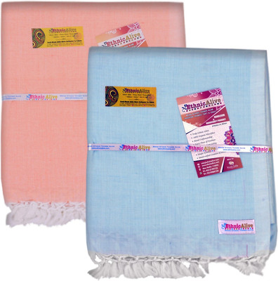 EthnicAlive Solid Single AC Blanket for  AC Room(Bamboo Cotton, Multicolor)