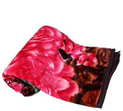 Swikon star Printed Double Mink Blanket for  Mild Winter(Microfiber, Multicolor)