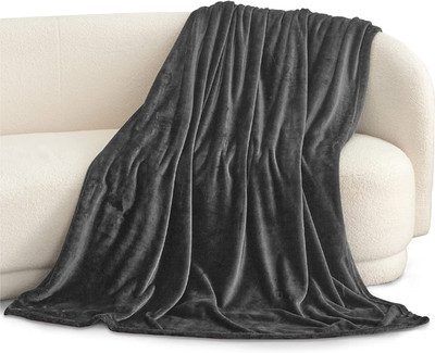 Nivasam Solid Single AC Blanket for  Mild Winter(Polyester, Grey)