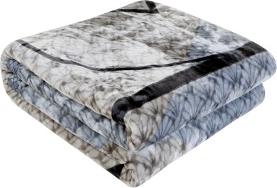 Elstone Home Printed Double Mink Blanket for  Heavy Winter(Microfiber, Multicolor)