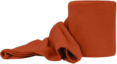 WARZMY Solid Double AC Blanket for  Mild Winter(Polyester, orange 01)