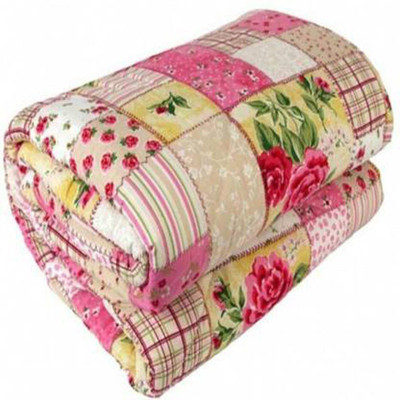 shree karni export Floral Single AC Blanket for  AC Room(Poly Cotton, Multicolor)