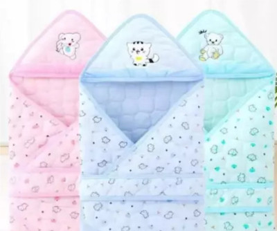 VTH Printed Crib AC Blanket for  AC Room(Cotton, Multicolor)