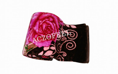 SIMAM Abstract Double Mink Blanket for  Heavy Winter(Microfiber, Printed 1281)