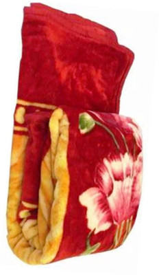 SIMAM Abstract Double Mink Blanket for  Heavy Winter(Microfiber, Printed 1042)