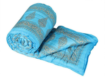 Shyam Creation Floral Double Mink Blanket for  Heavy Winter(Cotton, Multicolor)