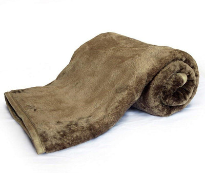 V.R.ENTERPRISES Solid Single Mink Blanket for  Heavy Winter(Woollen Blend, Multicolor)