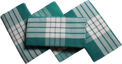 Hornbill Enterprises Checkered Single AC Blanket for  Mild Winter(Cotton, Green)