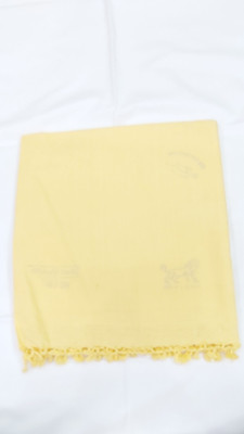Aradhya Solid Single AC Blanket for  AC Room(Bamboo, Yellow)