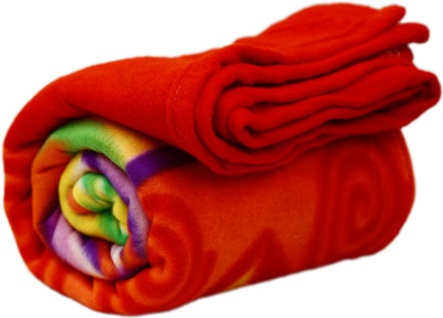 evohome Solid Crib AC Blanket for  Mild Winter(Polyester, Printed)