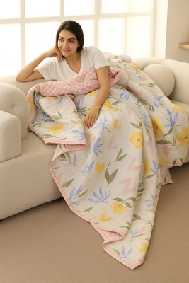 SPENTO Printed Single Comforter for  AC Room(Cotton, Printed 695)