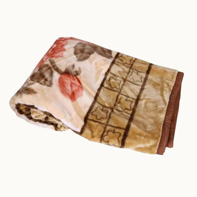 shree karni export Floral Single Comforter for  Heavy Winter(Microfiber, Multicolor)