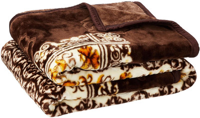 BHEBHA Abstract Double Mink Blanket for  Mild Winter(Microfiber, PRI 714)