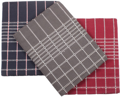 Tharunsha Elite Checkered Single AC Blanket for  Mild Winter(Cotton, Dark Blue, Gray-Maroon)