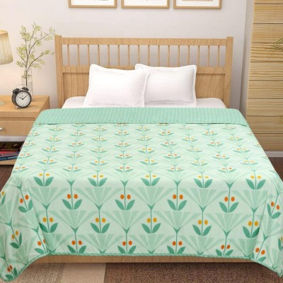 BSB HOME Geometric Double Dohar for  AC Room(Cotton, Multicolor)