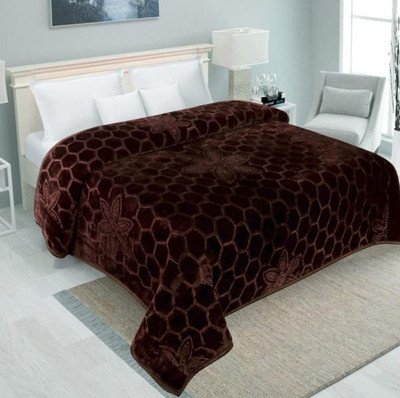 SIMAM Abstract Double Mink Blanket for  Mild Winter(Microfiber, PRI 1593)