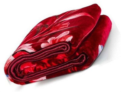 ACZO FEEL Solid Double Mink Blanket for  Heavy Winter(Microfiber, Multicolor)