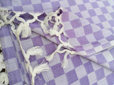 Aakriti Handloom 3D Printed Double Comforter for  AC Room(Silk, Purple)