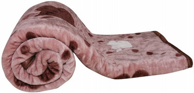 ACZO FEEL Abstract Double Mink Blanket for  Mild Winter(Microfiber, Multicolor)