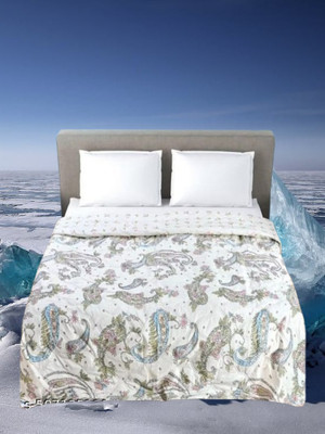 KIXTA Self Design Double Comforter for  Heavy Winter(Microfiber, Multicolor)